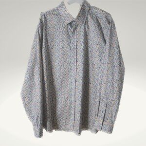 Robert Graham, long sleeve button down shirt.